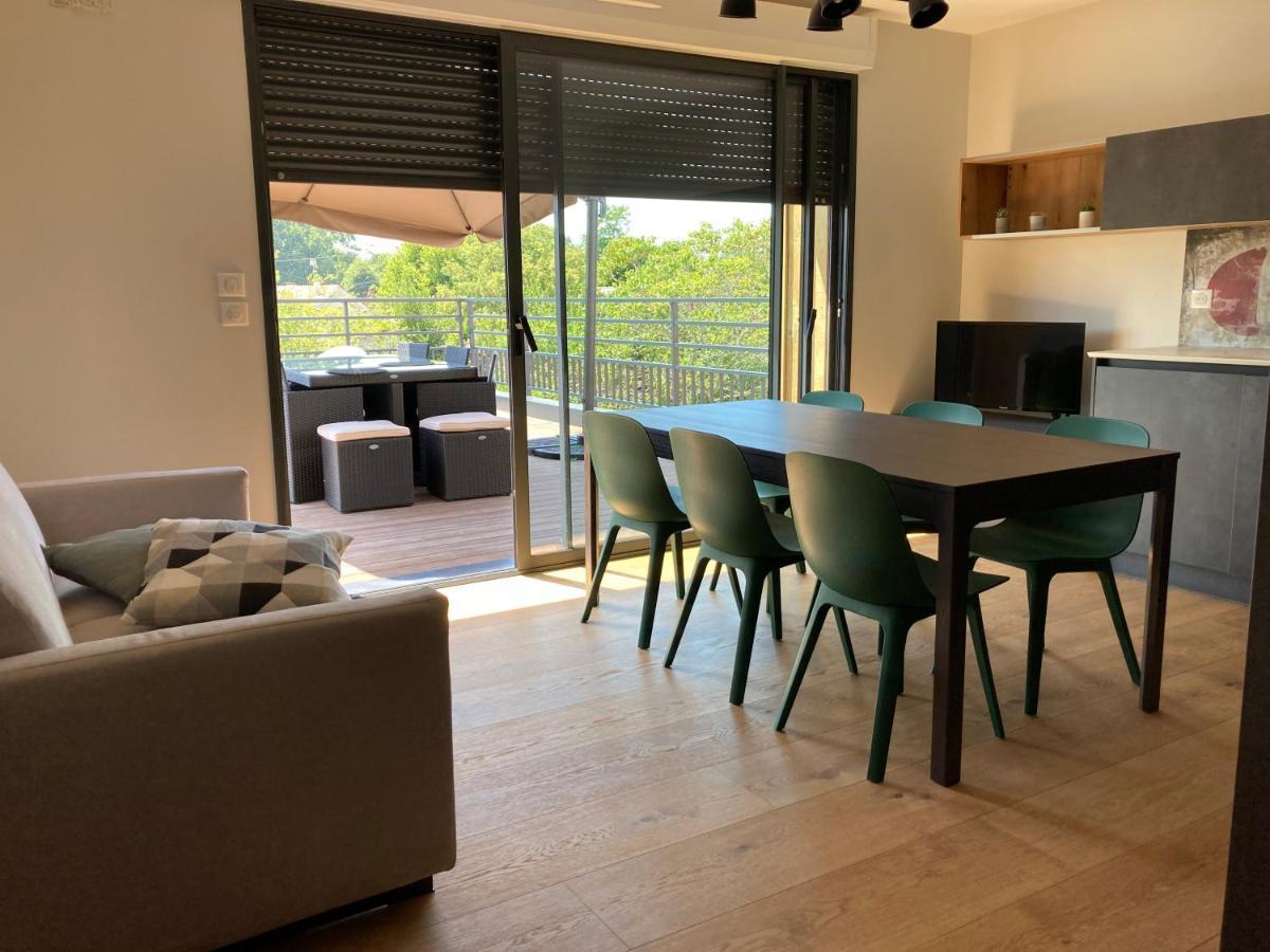Au Coeur Du Bassin D'Arcachon,Tres Bel Appartement Avec Terrasse Audenge Buitenkant foto