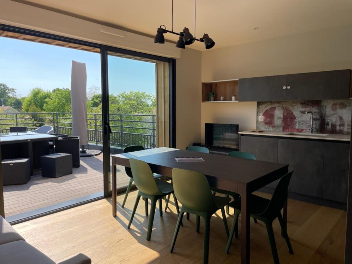 Au Coeur Du Bassin D'Arcachon,Tres Bel Appartement Avec Terrasse Audenge Buitenkant foto